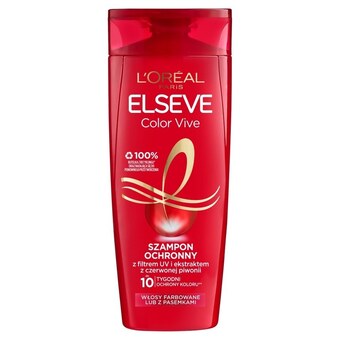 Carrefour L'oreal paris elseve color vive szampon ochronny 400 ml oferta