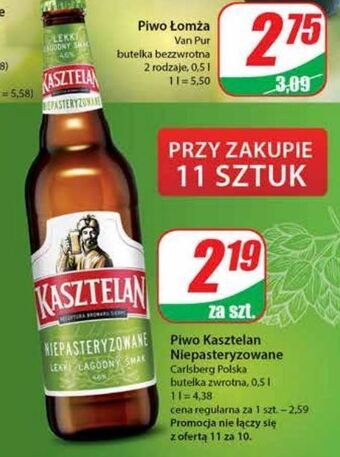 Dino Piwo kasztelan niepasteryzowane oferta