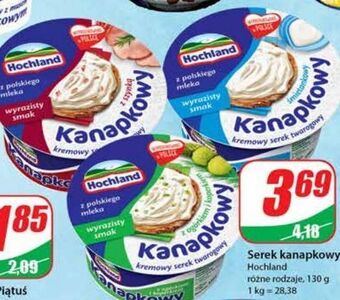 Dino Serek z ogórkiem i koperkiem hochland kanapkowy oferta