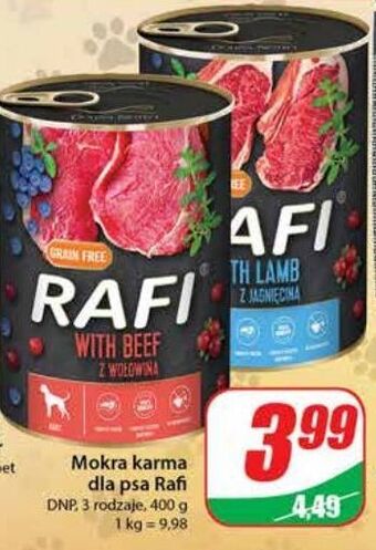 Dino Karma dla psa z wołowiną rafi oferta