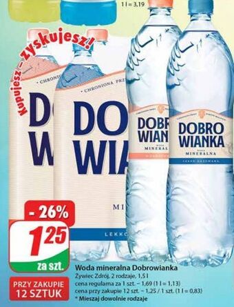 Dino Woda niegazowana dobrowianka oferta