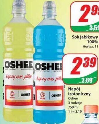 Dino Napój izotoniczny wieloowocowy oshee oferta