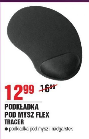 E.Leclerc Podkładka pod mysz flex czarny tracer oferta