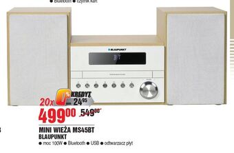 E.Leclerc Mini wieża ms45bt blaupunkt oferta