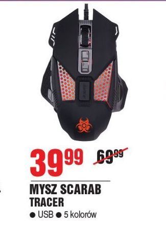 E.Leclerc Mysz scarab tracer oferta