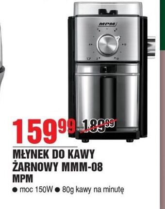 E.Leclerc Młynek do kawy mmk-08 mpm product oferta