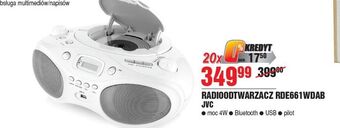 E.Leclerc Radioodwarzacz rde661bdab jvc oferta