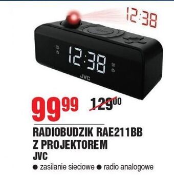 E.Leclerc Radiobudzik z projektorem rae211b jvc oferta