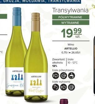 Carrefour Wino artellio sauvignon blanc oferta
