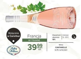 Carrefour Wino domaine de cantarelle oferta