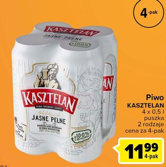 Carrefour Express Piwo kasztelan jasne pełne oferta