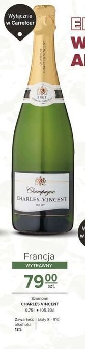 Carrefour Szampan charles vincent brut oferta