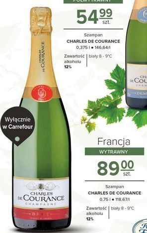 Carrefour Wino charles de courance brut oferta