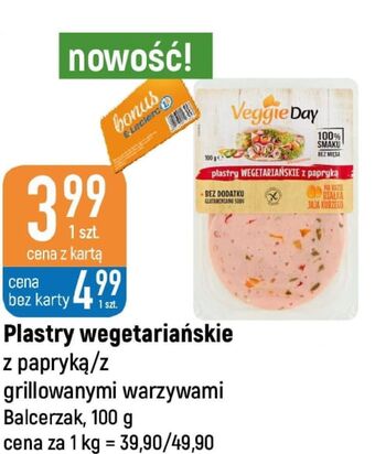 E.Leclerc Plastry wegetariańskie veggieday oferta