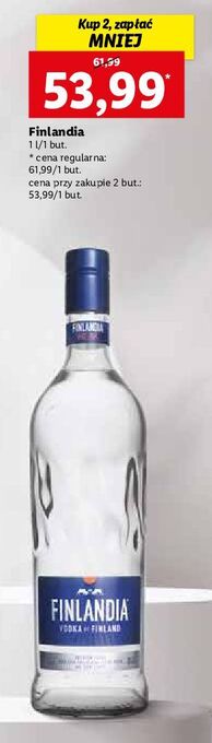 Lidl Wódka finlandia vodka of finland oferta