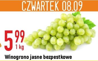 E.Leclerc Winogrona jasne bezpestkowe oferta