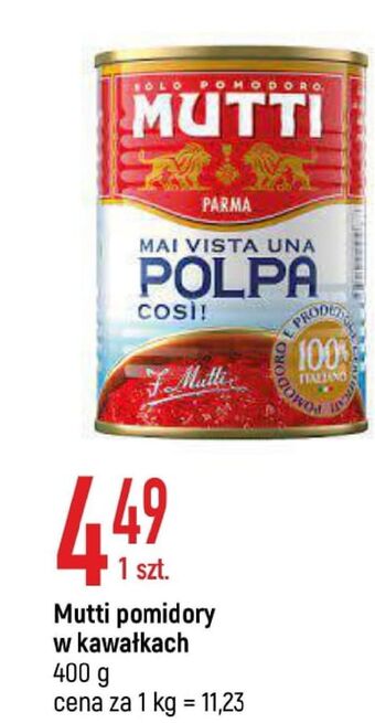E.Leclerc Pomidory drobno krojone polpa mutti oferta