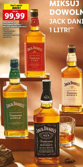 Lidl Whiskey jack daniel's tennessee honey oferta
