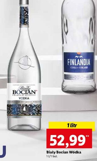 Lidl Wódka biały bocian vodka oferta