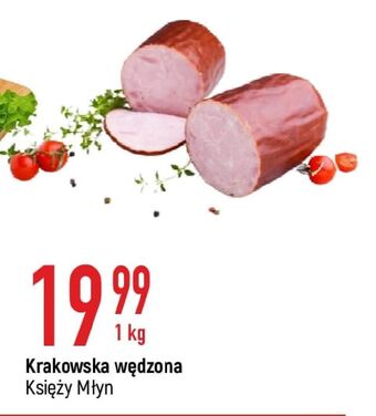 E.Leclerc Kiełbasa krakowska wędzona księży młyn oferta