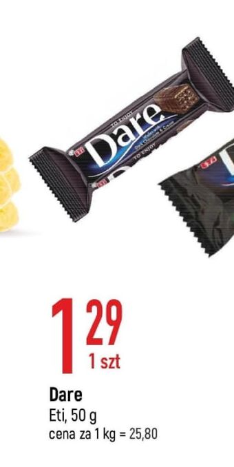 E.Leclerc Wafelek w ciemnej czekoladzie eti dare oferta