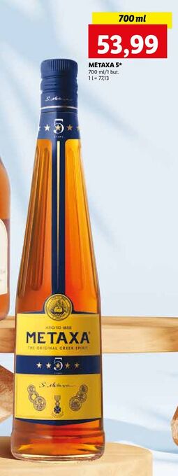 Lidl Brandy metaxa 5* oferta