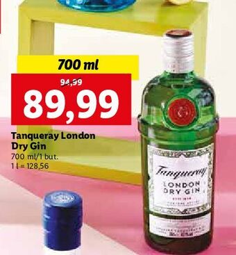 Lidl Gin tanqueray london oferta