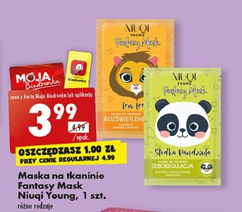 Biedronka Maseczka do twarzy słodka pandziula niuqi young oferta