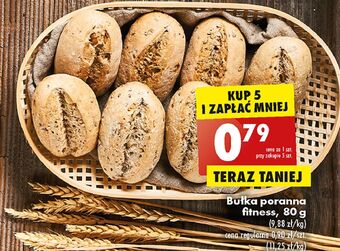 Biedronka Bułka poranna fitness oferta