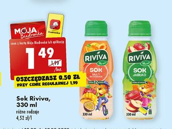 Biedronka Sok multiwitamina riviva oferta