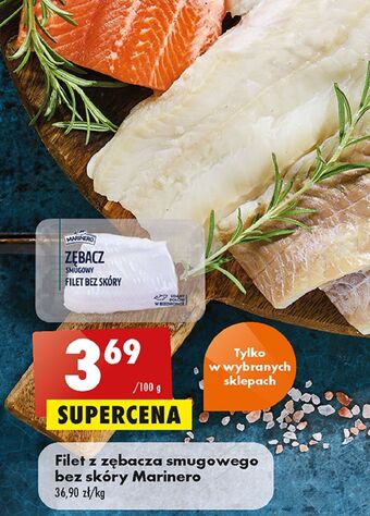Biedronka Zębacz smugowy filet bez skóry marinero oferta