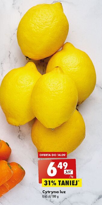 Biedronka Cytryny oferta