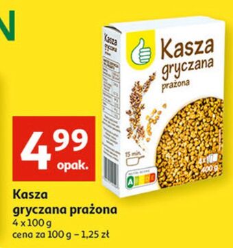 Auchan Kasza gryczana podniesiony kciuk oferta