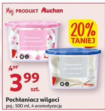 Auchan Pochłaniacz wilgoci lniany auchan różnorodne (logo czerwone) oferta