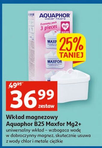 Auchan Wkład filtrujący b25 maxfor mg2+ aquaphor oferta