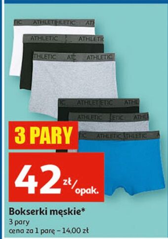 Auchan Bokserki męskie oferta