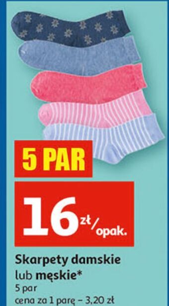 Auchan Skarpety męskie oferta