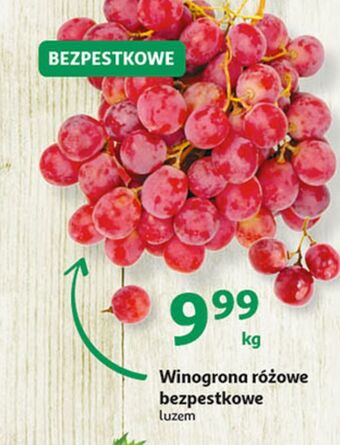 Auchan Winogrona różowe bezpestkowe oferta
