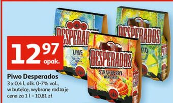 Auchan Piwo desperados strawberry margarita oferta