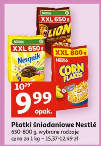 Auchan Płatki śniadaniowe lion oferta