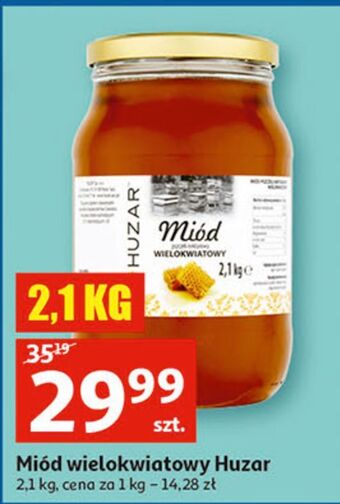 Auchan Miód wielokwiatowy huzar oferta