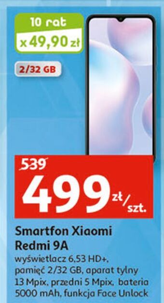 Auchan Smartfon redmi 9a xiaomi oferta