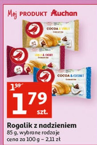 Auchan Rogal z nadzieniem kokosowym - kakaowym auchan oferta