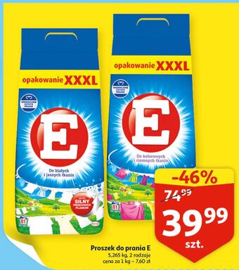 Auchan Proszek do prania białych i jasnych tkanin e oferta