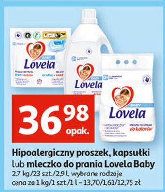 Auchan Mleczko do prania bieli lovela baby oferta
