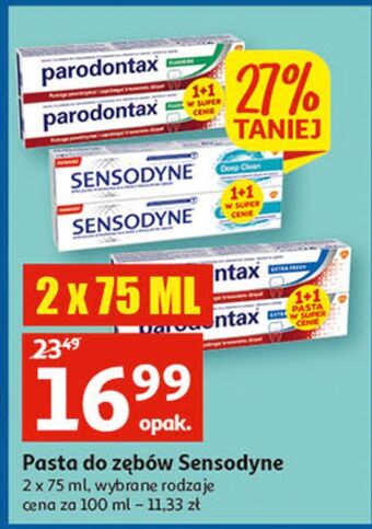 Pasta do zębów parodontax fluoride