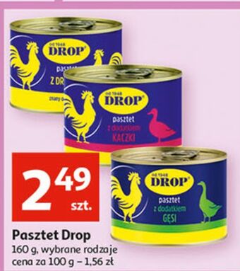 Auchan Pasztet z gęsi drop oferta