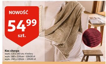 Auchan Koc sherpa 180 x 220 cm oferta