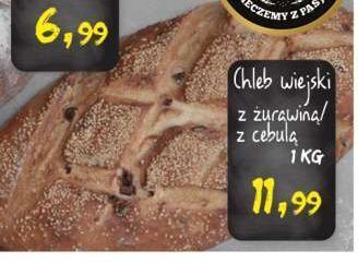 E.Leclerc Chleb wiejski z cebulą piekarnia e.leclerc oferta
