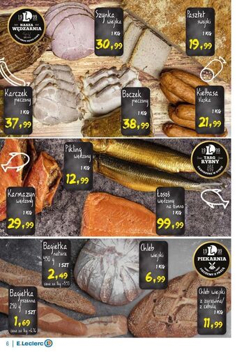 E.Leclerc Karczek pieczony nasza wędzarnia e.leclerc oferta